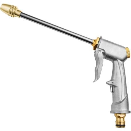Hageslange pistol med dyse, hagevannpistol, kraftig høytrykkssprededyse for vask