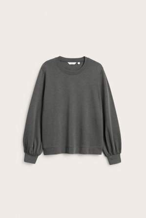 Kappahl | Bluza z balonowymi rękawami | Ciemnoszary