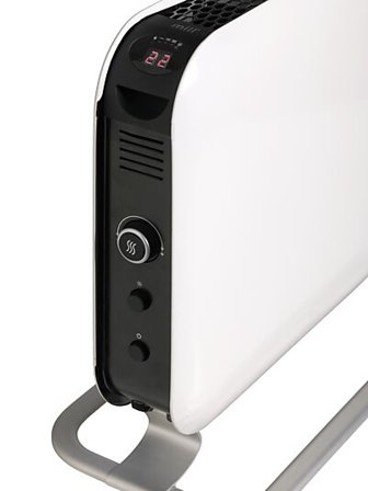 MILL Gulvovn frittstående med elektronisk termostat 2000w