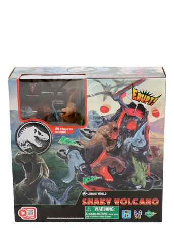 Jurassic World Shaky Volcano Patterned Epoch Games