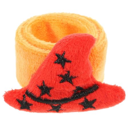 2025 Halloween Häxhatt Slap Armband Halloween Slap Armband Härliga Armband Slap Bands