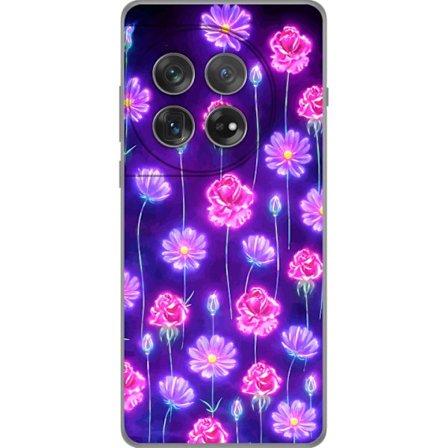 Kompatibelt Mobildeksel til OnePlus 12 Bloom Reverie Electric Petals