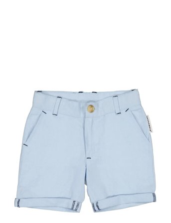 Geggamoja | Linen Shorts Blue | 86/92