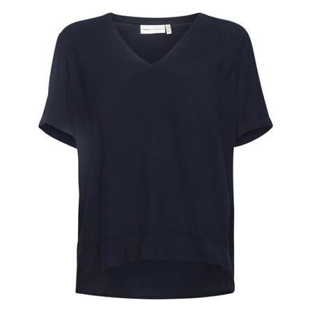 Inwear - Blusar - Blå - Dam - Storlek: Xs, Dam, Storlek: XS