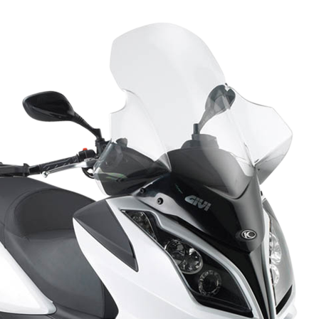 Parabrisas Scooter Givi Specific Transparente - Kymco Downtown 200 2009-2015
