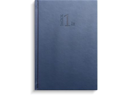 Burde Dagbok 1-års 2026 blå - Lyreco - Almanackor och kalendrar - Dagböcker - Dagböcker