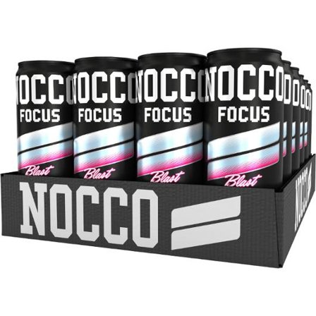 NOCCO Energidryck Focus 3 Raspberry Blast 33cl - Lyreco - Kök och servering - Dryck - Drickor