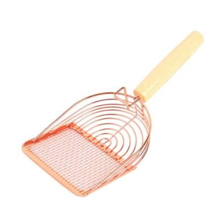 Kattspade Trähandtag Spade för Kaniner Akvarium Kattunge