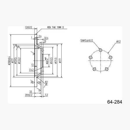 Biltema - BREMSESKIVE