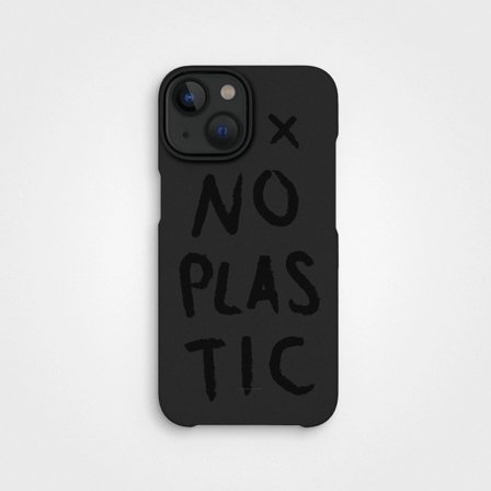Compostable Mobile Case Charcoal Black No Plastic | agood company, iPhone 14