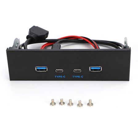 USB 3.1 Gen2 Frontpanel 10G Optisk Enhet med USB 3.0 USB 2.0 Typ C Typ E Datorkomponenter
