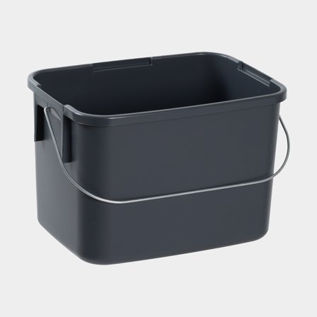 Nádoba na tříděný odpad Nordiska Plast Återwinning ECO, šedá, 260 x 185 x 175 mm, 7 litrů