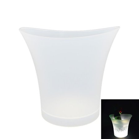 LED Ice Bucket Bordslampa VIT