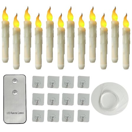 Flytende LED-lys med fjernkontroll, sett for utendørs bruk, hage, gårdsdekorasjon