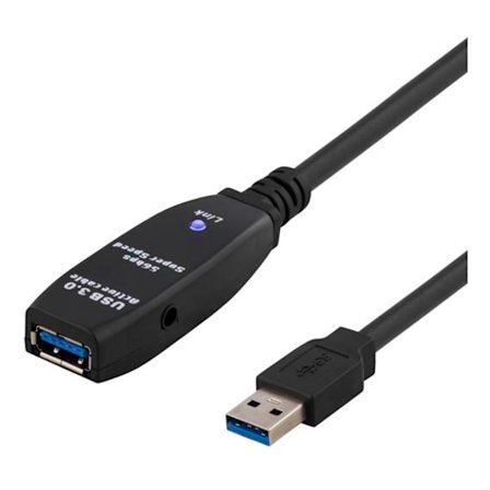PRIME USB 3 extens cable active TypeA ma>Type A fe 7m black