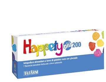 Happety Piu 200 7 Flaconcini 200mg