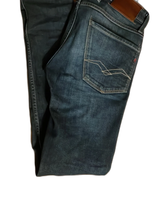 Replay Anbass mörkblå jeans slim fit