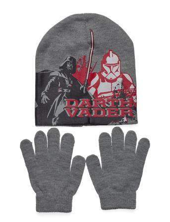 Set Cap + Glooves Accessories Winter Accessory Set Grå Star Wars