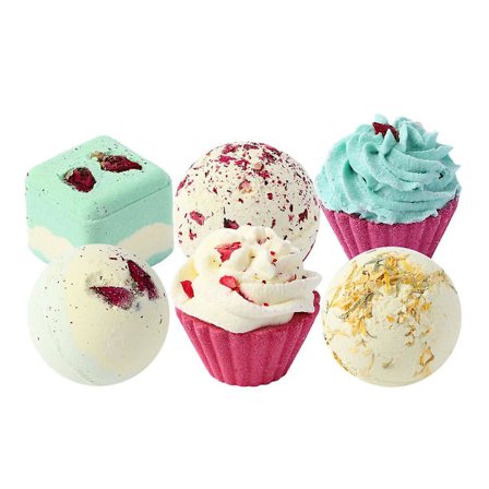 Badebomber Gaveeske, Hudfuktighetsgivende, For Boble- og Spabad. Bursdag Morsdagsgaver Idé For Henne/Ham, Kone, Kjæreste