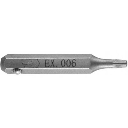 Facom EX.006 Bits 0,4 mm, TORX T6, 28 mm, Maskintilbehør & forbruk