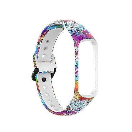 Til Samsung Galaxy Fit 2 SM-R220 Silikone Print Urrem