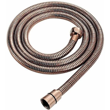 Dusjslange 150 cm gammel kobber retro dusjslange messing dusjslange roségull Eph[CO]