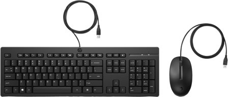 HP 225 - tastatur- og mussett - Tysk