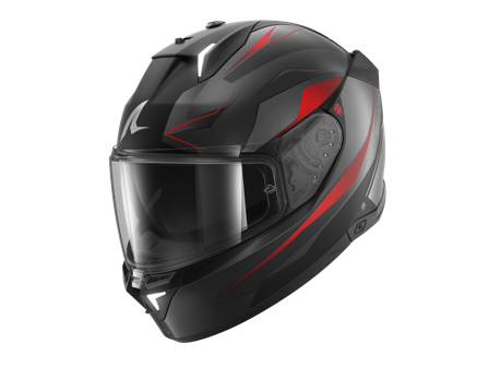 Integraalhelm Shark Skwal I3 Mekarium Zwart/Antraciet/Rood S