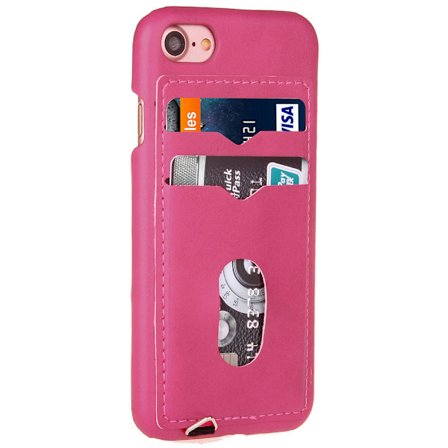 LEMANS Smarta Skal med Korthållare till iPhone 7