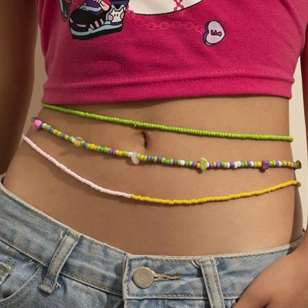 Midja Pärlor Butterfly Sexig Pearl Midjekedja För Kvinnor Tjejer