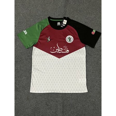 Palestina fotbollströja 2023/24 Hemmatröja Bortatröja Svart XL XL XL