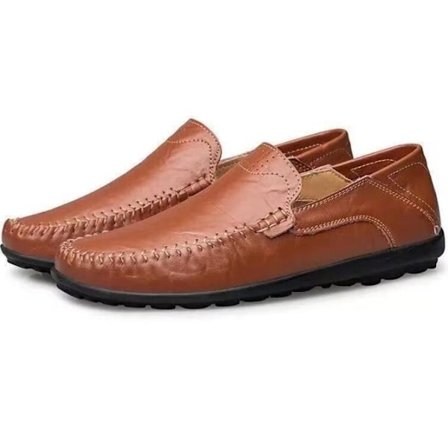 Herrar Casual Läder Fashion Slip-on Skor