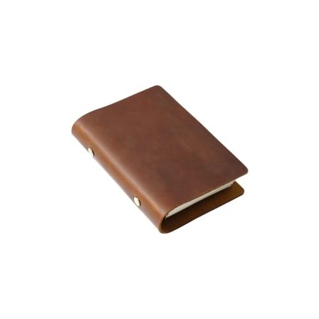 Lærmappe Notatbok A5/A6/A7 Budsjettmappe Planlegger for Kvinner Menn Journalføring Brun - A7