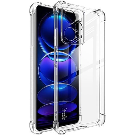 IMAK Airbagskydd för Xiaomi Redmi Note 12 Pro Plus - Transparent