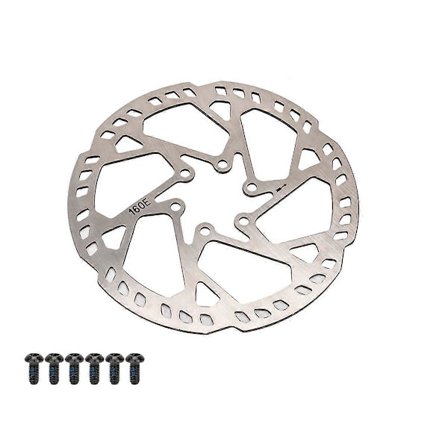 Cykelbremseskive 160mm Rustfrit Stål Hydraulisk Bremseskive Racercykel