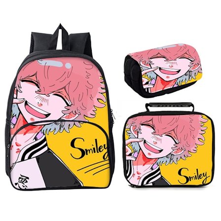 Tokyo Revengers Ryggsäck 3 delar 16 väska Style 30