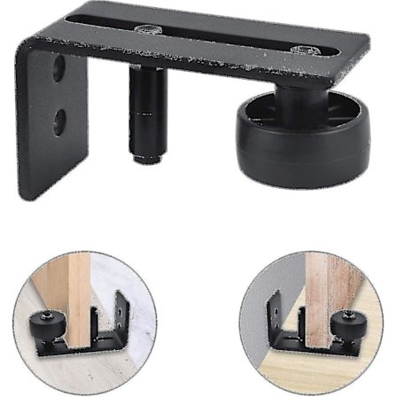 Skyvedørsystem Løpeskinne, Justerbar Dør Pivot Stopp