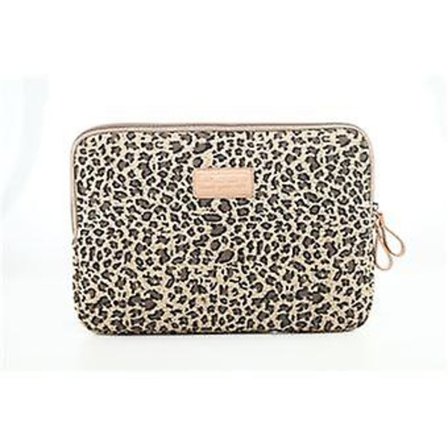 Kannettavan tietokoneen laukku Leopard Stamp 14 '' | Ruskea | 350 x 240 x 35 mm