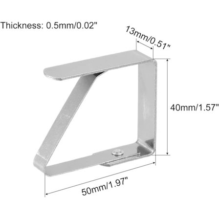 12 stk. store udendørs dugklemmer store dugklemmer