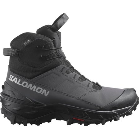 Salomon - Pánské zimní boty Crosstrak Powder Waterproof - Asphalt / Black / Sharkskin