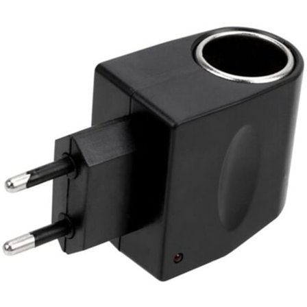 TS-Bil Strømomformer AC 220V til DC 12V, 48W Cigarettænder Stik Konverter Adapter