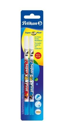 PELIKAN Tinten-Löschstifte Super-Pirat 850B/2/B 2 Stück