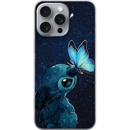Apple iPhone 16 Pro Max Gennemsigtig cover Stitch sommerfugl