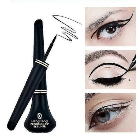 1 kpl UUSI musta pitkäkestoinen vedenpitävä eyeliner nestemäinen silmänrajauskynä