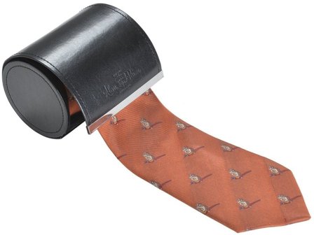 Alan Paine Silk Tie Pheasant Rust
