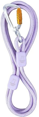 Woolly Wolf Rope Leash Thin 8 mm Lavender