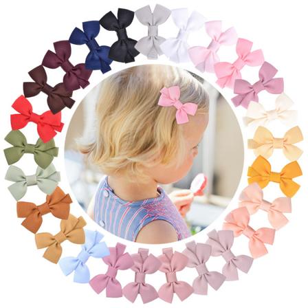 25 st baby handgjorda- barns hårnålsrosett