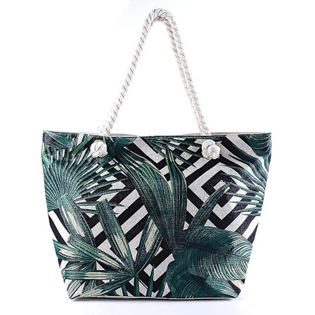 Kvinnors Strand Tote Bag Pool - Extra Stor Stor Weekender Canvas Bomull Rep Drybag