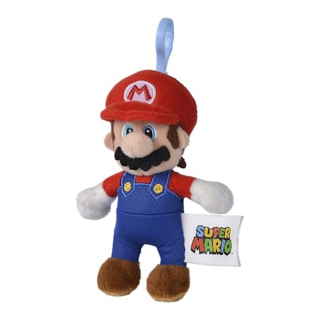 Super Mario Mjukdjur Nyckelring Mario