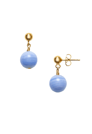 Anni Lu Float Earrings Örhängen Dam Blå ONESIZE